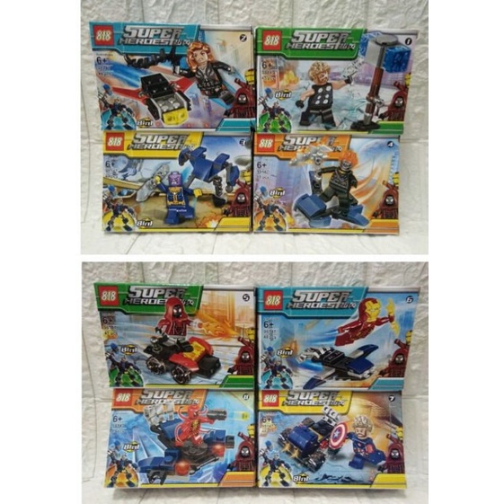 MAINAN LEGO DOS LEGO KARAKTER SUPERHERO