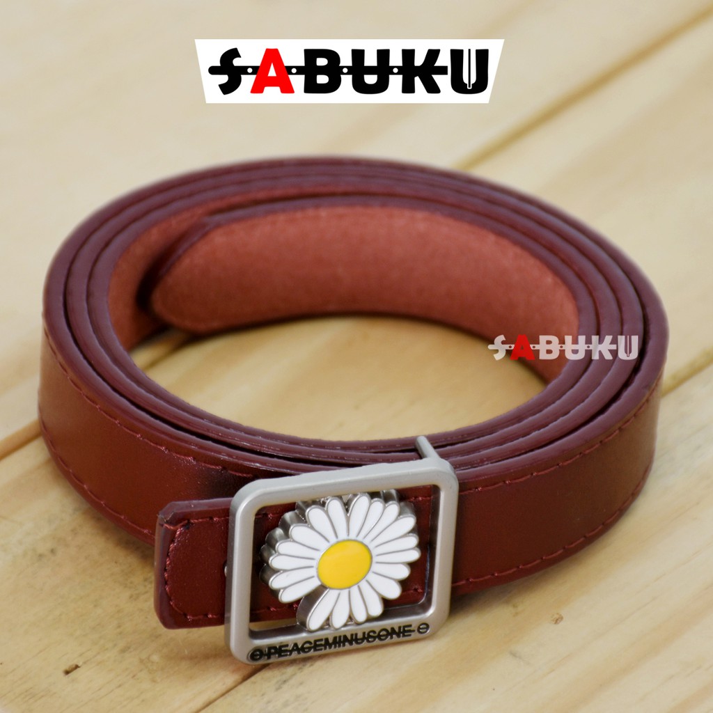 Ikat Pinggang Wanita Bunga DAISY Gaya Korea Fashion Retro Gesper Cewe Aksesoris Fashion Korean - 014