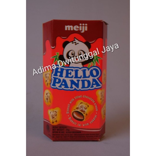 Meiji Hello Panda Chocolate 45gr