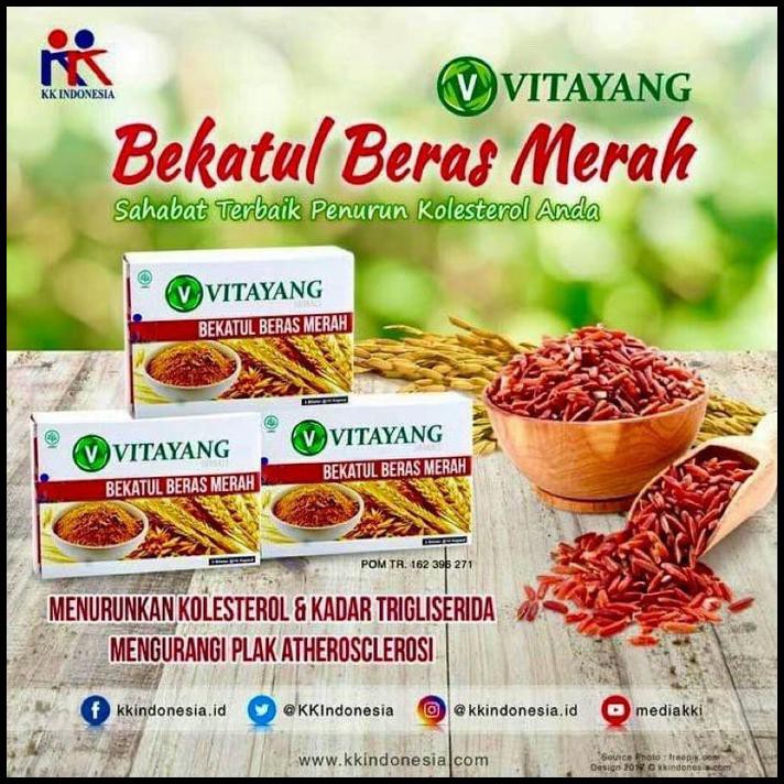 

Terbaru Kk Bekatul Beras Merah Vitayang Penurun Kholestrol