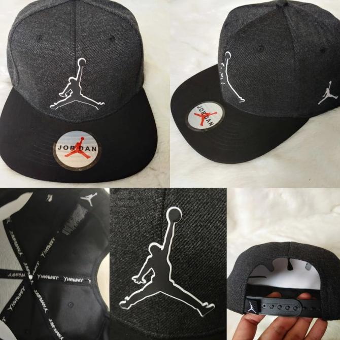 Topi Snapback AIR JORDAN LOGO premium import (not converse NIKE )2