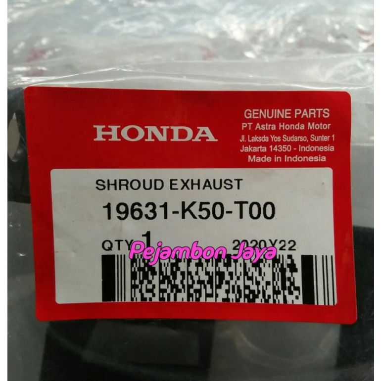 19631K50T00 SHROUD EXHAUST