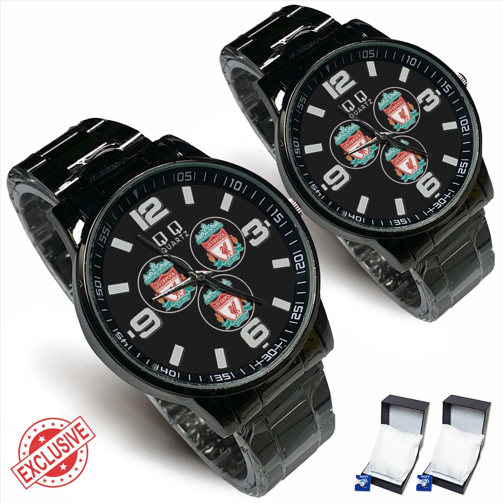 Jam Tangan Rantai Couple LIVERPOOL - 1 (Keren)