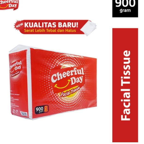 Promo Meriah CHEERFUL DAY Facial Tissue 900gr