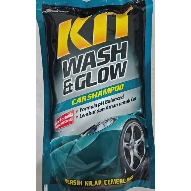 Kit car wash / shampoo mobil kit / kit wash and glow 800ml / kit 800ml