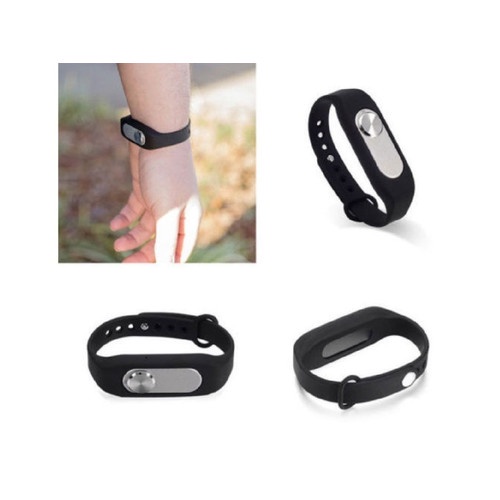 al355 Gelang Tangan Karet Perekam Mini Rekorder Spy Merekam Suara