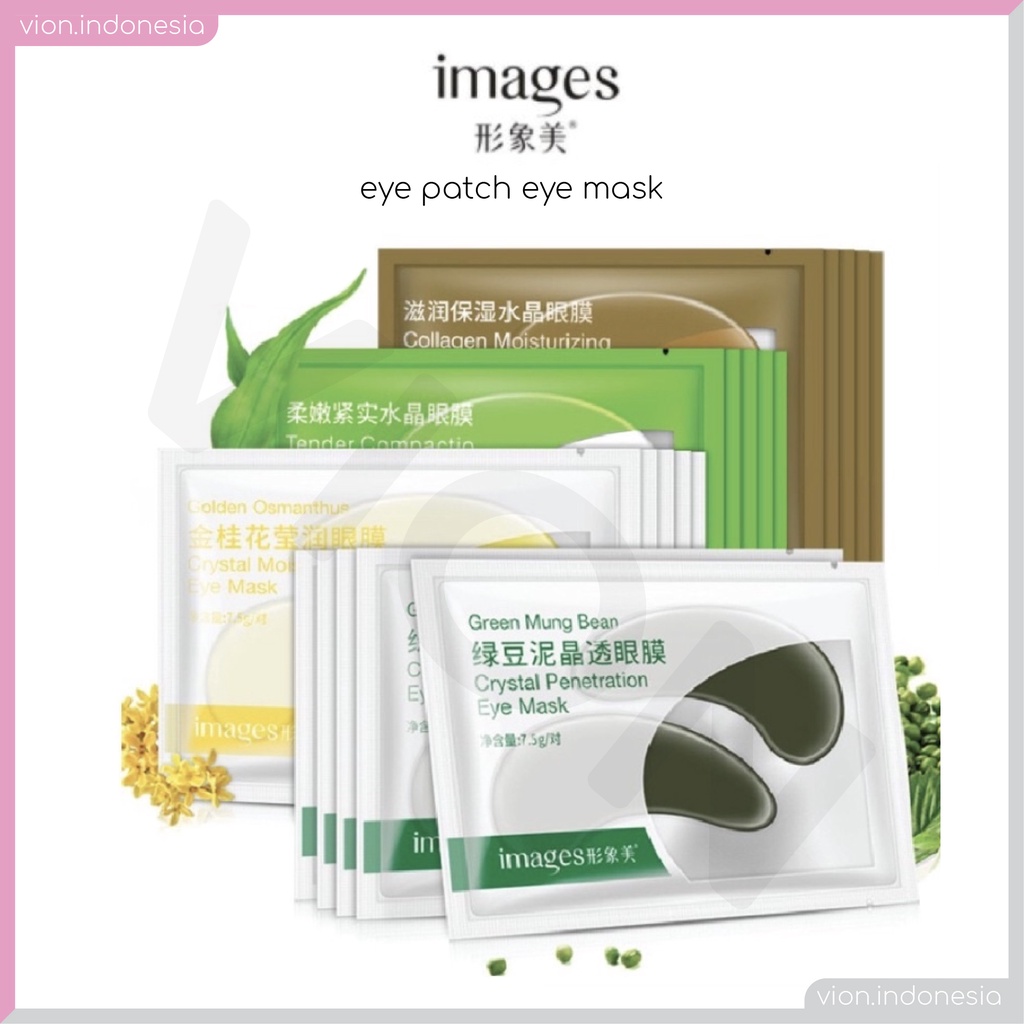 IMAGES Masker Mata Eye Mask Eye Patch Anti Kerut Anti Mata Panda Sadoer IM001