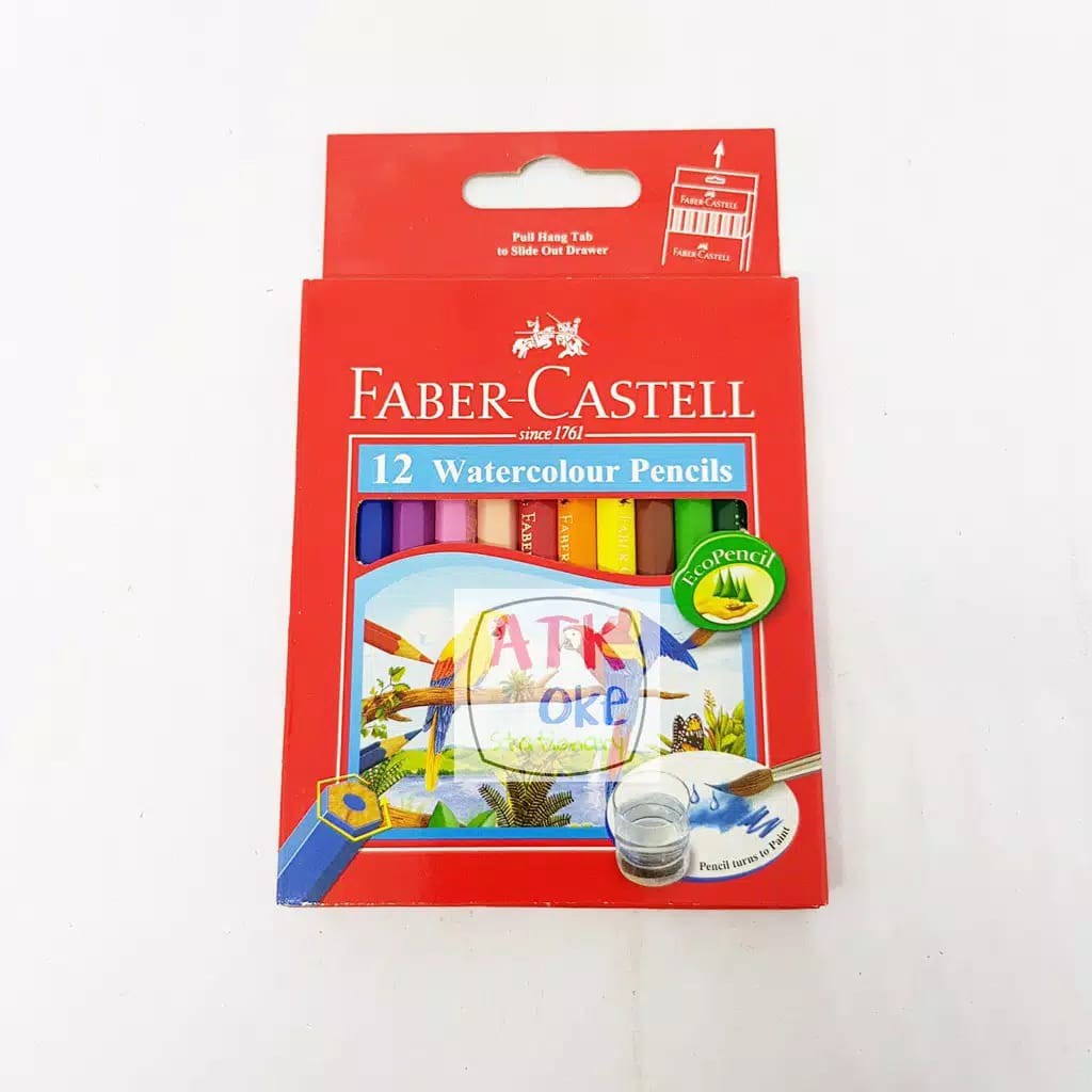 

Faber Castel Pencil Warna Water Colour 12 Pendek