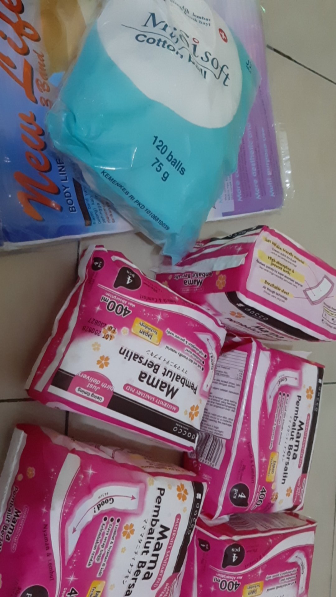 Dacco Mama Pembalut Bersalin / Nifas / Melahirkan Isi 4pcs Mamapad
