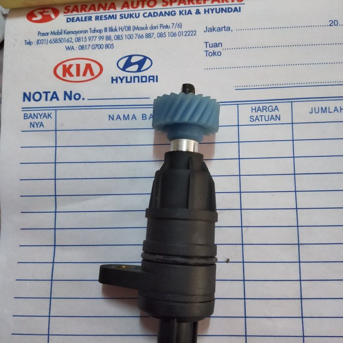 sensor speed kia carens 1 manual