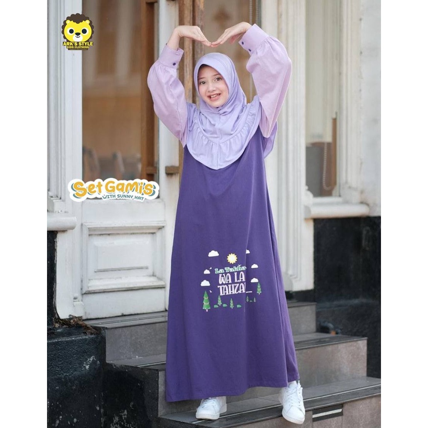 Setelan anak  Gamis Sunny Hat Arkstyle