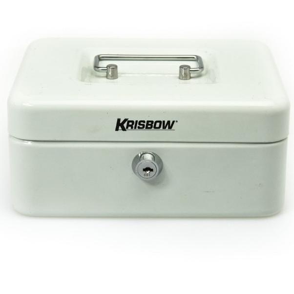 

Office & Stationery | Document Organizer | Krisbow Cashbox/Patty Cash 20 Cm - Putih | Best Seller