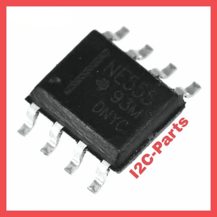 NE555DR 555 IC Precision Timer SOP8 SMD NE555