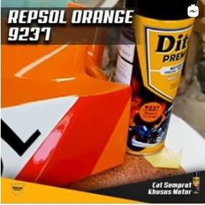 Cat Pilox Diton Premium 9237 Repsol Orange Oren Oranye 400cc pilok sepeda motor mobil helm