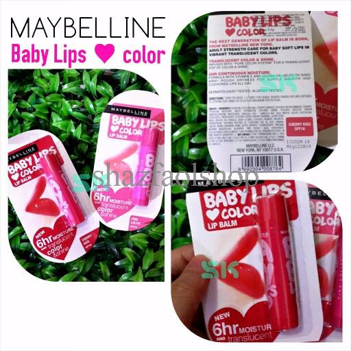 MAYBELLINE BABY LIPS COLORS LIP BALM