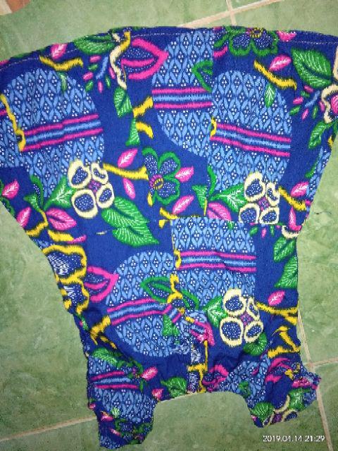 Daster Batik Anak 6-24 Bulan  Bagus Dress Anak Murah | Daster Batik Paris