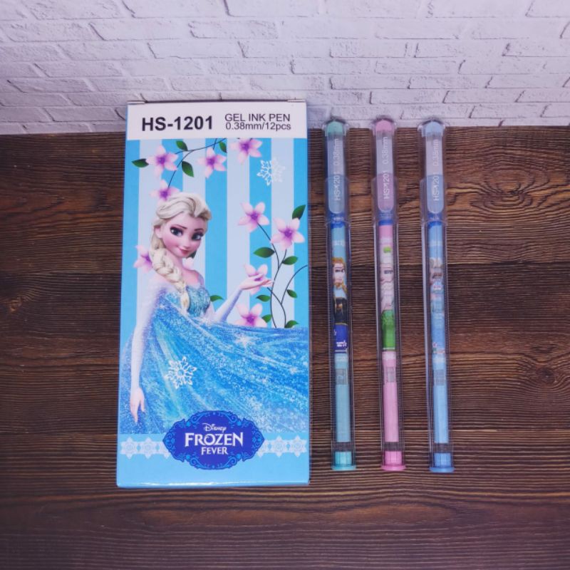 

Pen Gel Segitiga Frozen