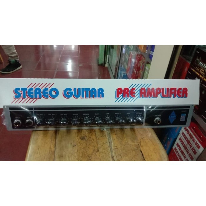 Kit Pre Amplifier Tone Kontrol Guitar - Gitar Stereo