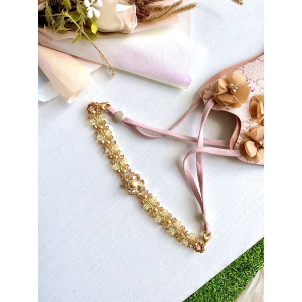 Exclusive Strap mask Swarovski “Wylie”