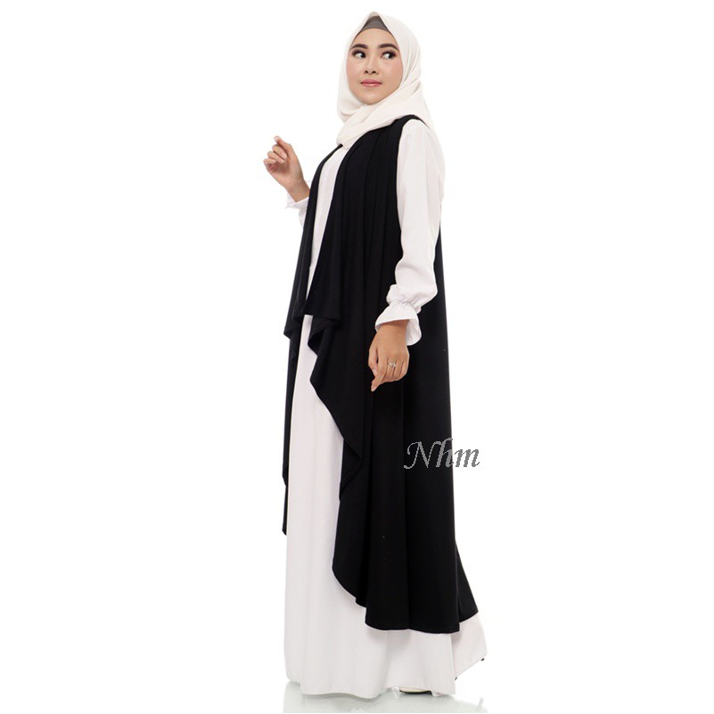 Cardigan Tunik Vania LB , Outwear muslim wanita , Cardigan Muslim