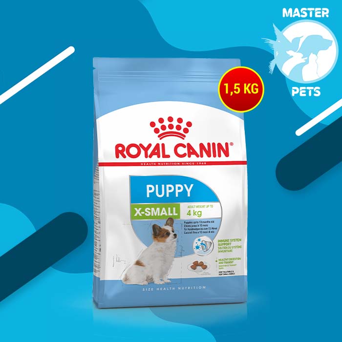 Makanan Anjing Royal Canin Xsmall Junior 1.5 Kg