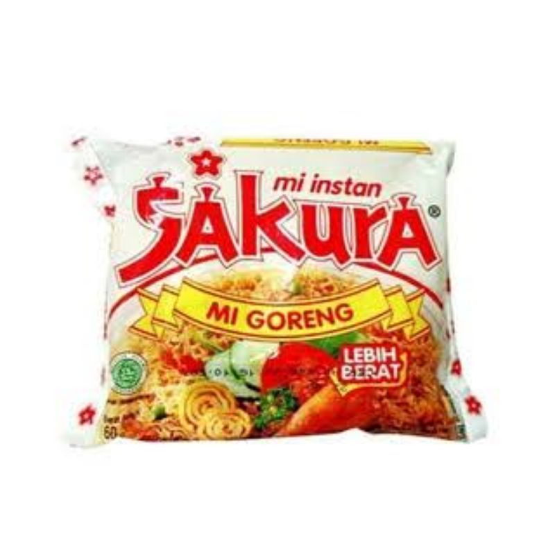 

MIE SAKURA GORENG (SATUAN)/MIE INSTANT GORENG MERK SAKURA