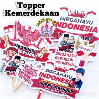 Jual Topper Tema Kemerdekaan Topper Hut Ri Topper Kemerdekaan Indonesia Shopee Indonesia