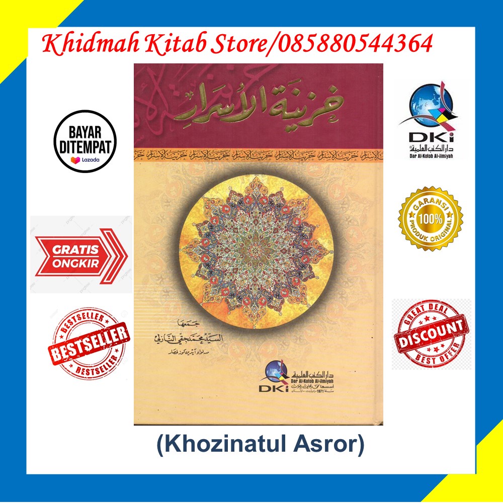 Kitab DKI Khozinatul Asror (Kuning)