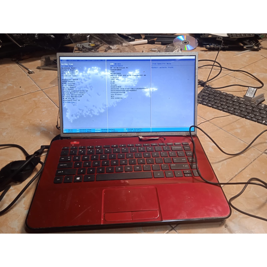 Motherboard Mobo Mainboard HP 14 d010au AMD E1 2100