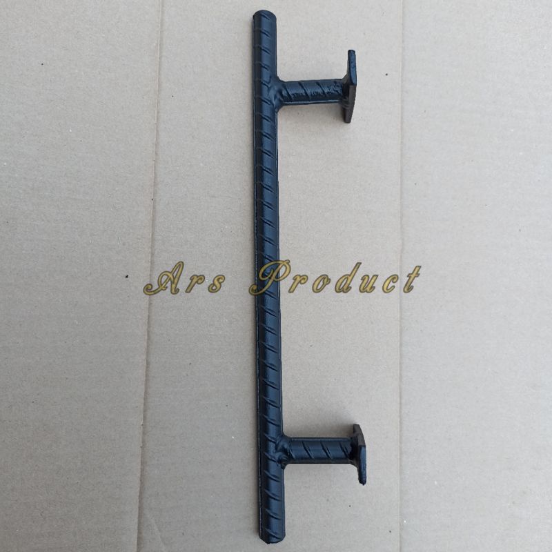 Handle Pintu Besi Beton Ulir Solid Industrial Sangat Kokoh