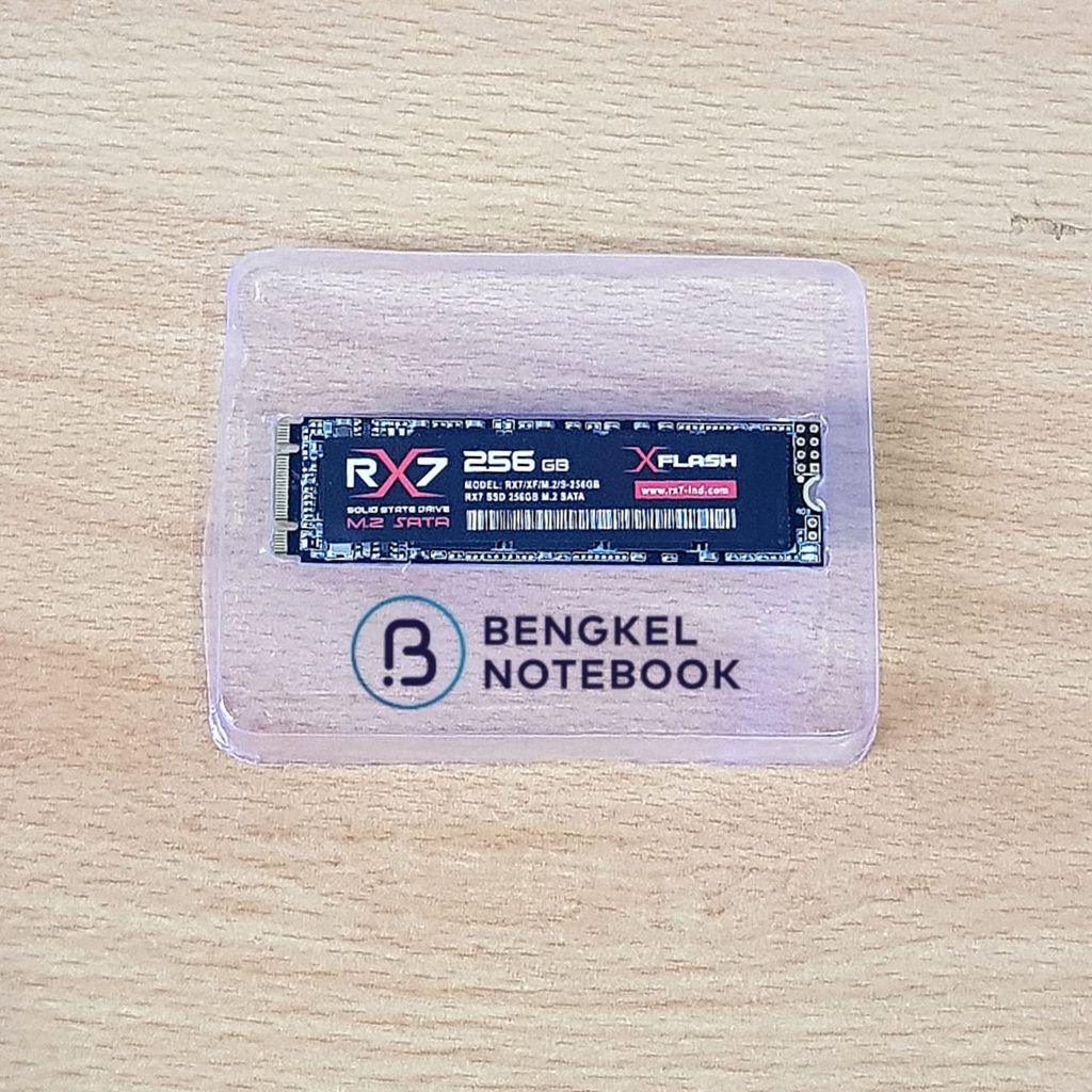 SSD M.2 SATA M2 SATA 256GB RX7 2PARET Panjang