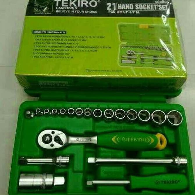 ( BISA COD ) KUNCI SOK SET TEKIRO 21PCS / SHOCK SET TEKIRO TERBATAS Kode 4