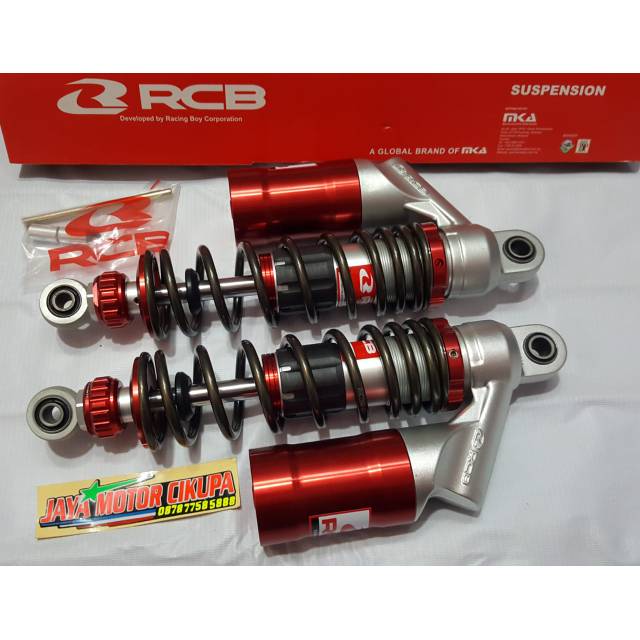 Shock RCB SB2 320mm Yamaha Rx King warna titanium merah