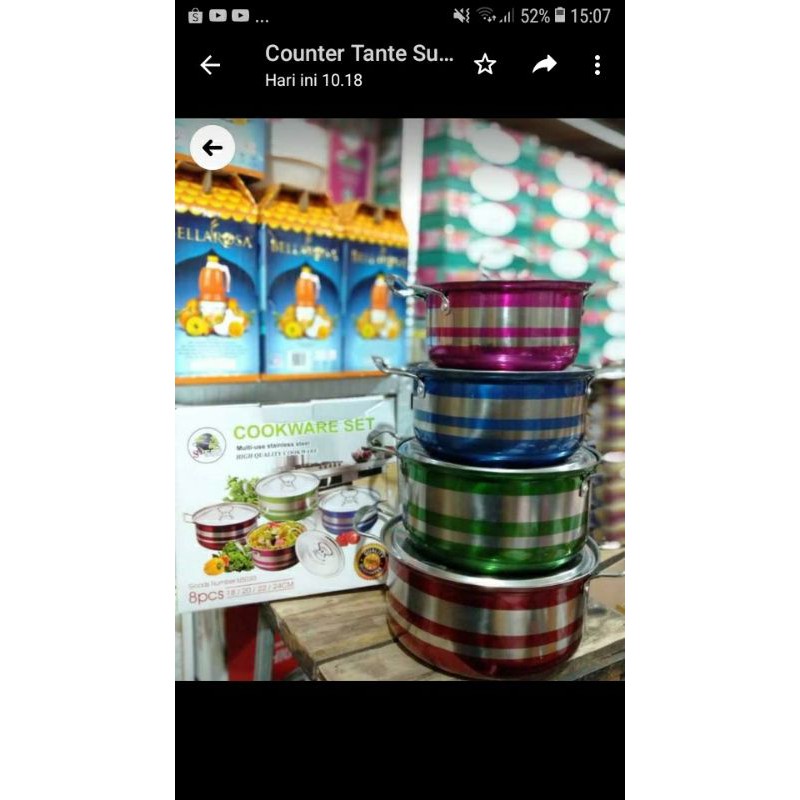 panci set pelangi SA555