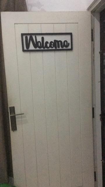 (paket Hemat) Hiasan Dinding Frame Bismillah Dan Pray Before Eat Untuk Ruang Makan, Restoran