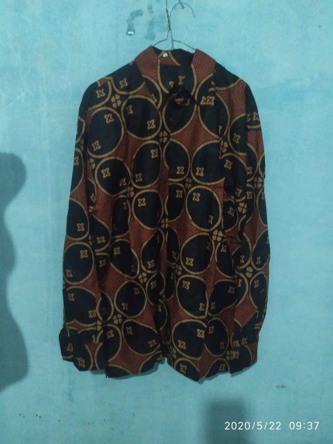 Couple Batik Gamis ,, Kerah Jazz Produk Original , Matt Katun Primis