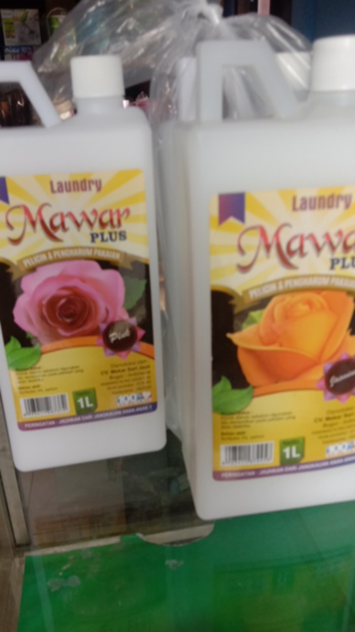 Mawar Plus Orange - Setrika Super Laundry - Pengharum Dan Pelicin Pakaian