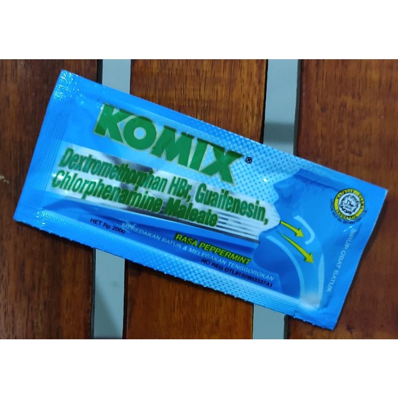 Komix Rasa Peppermint / Batuk / Melegakan Tenggorokan