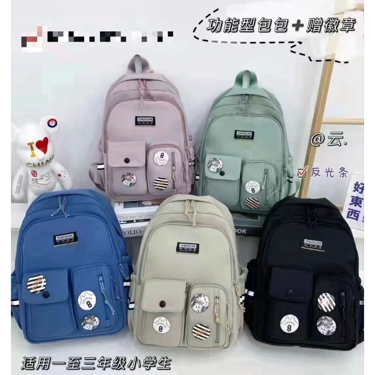 [produk import] Tas Korea Tas sekolah Korea abg Fashion