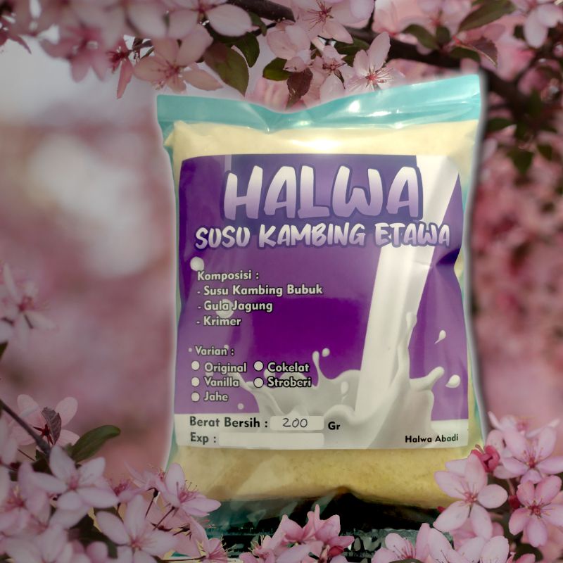 

susu kambing bubuk etawa rasa vanila