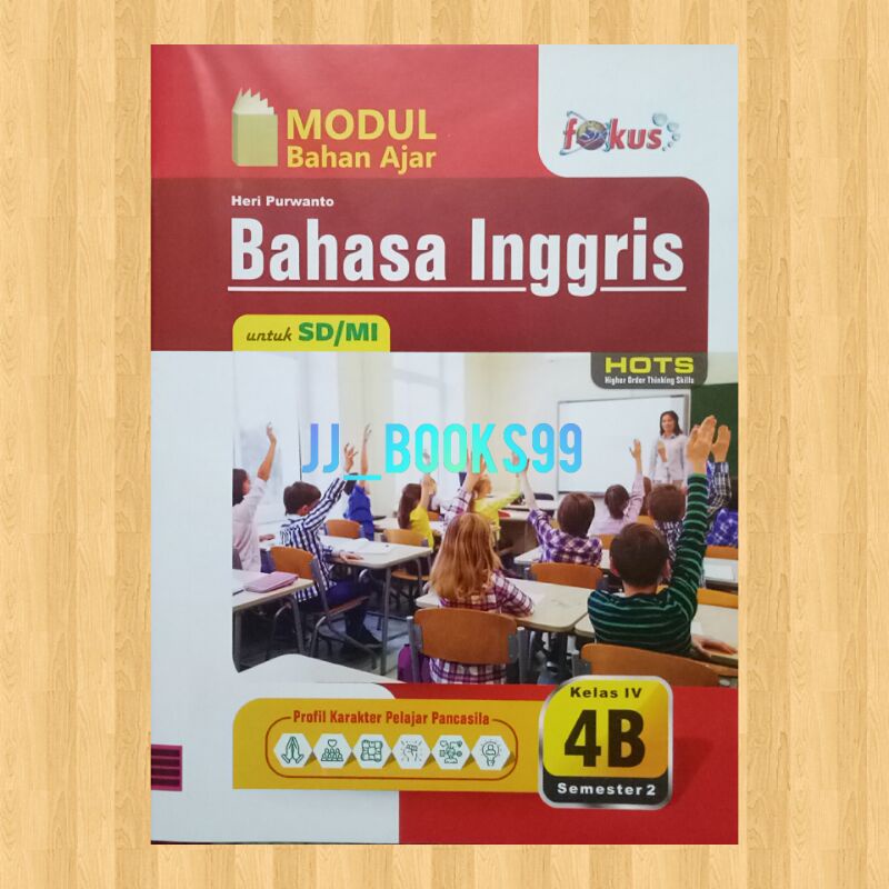 LKS FOKUS BAHASA INGGRIS KLS 4B SD/MI SEMESTER 2