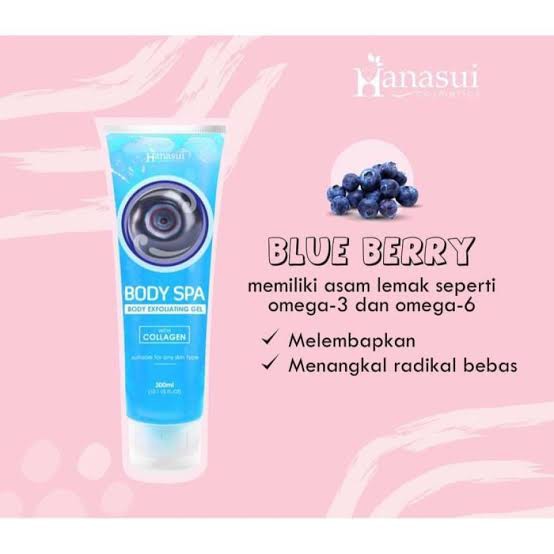 [HANASUI] BODY SPA Exfoliating Gel 300ml LEMON, STRAWBERRY, LEMON, RAINBOW, ALOE VERA, COFFEE