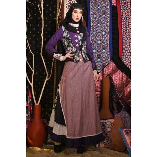 E-080202 / ESME The Ottoman Empire / Casual Dress / Gamis Branded / Moslem Wear / Gamis Wanita / Hol