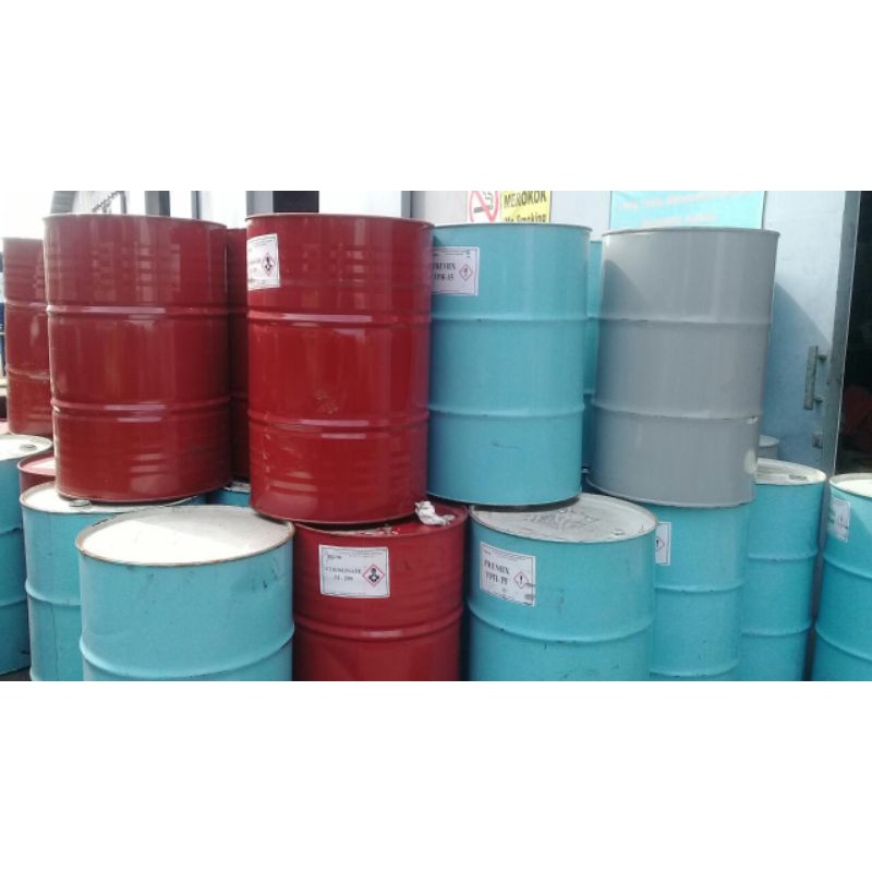 drum besi/tong besi/drum plat  200 liter