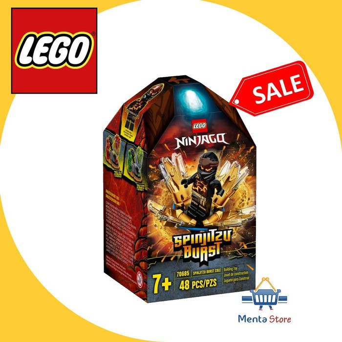 LEGO Ninjago 70685 Spinjitzu Burst - Cole Creative Play Ninja Toys