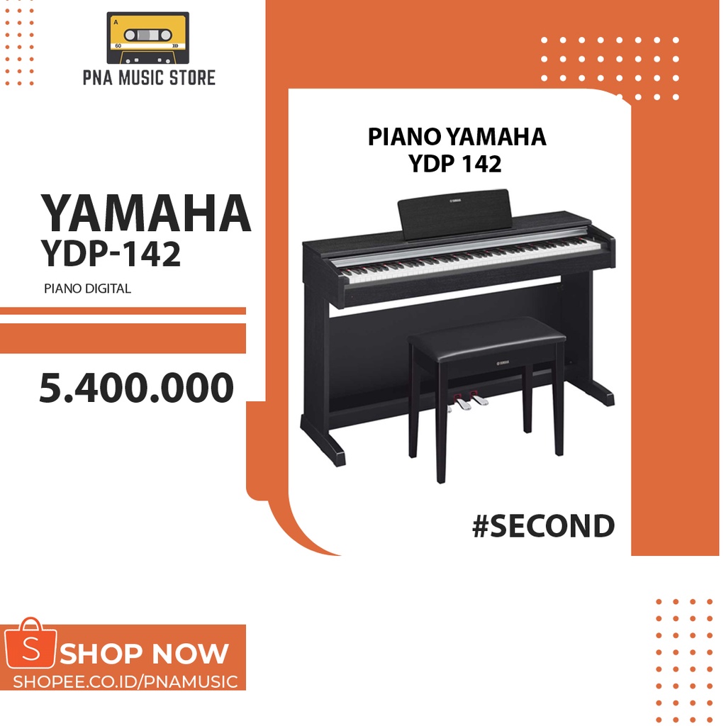 Piano Digital Yamaha YDP-142 - Second