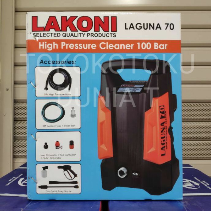 Mesin Cuci Motor &amp; Mobil Jet Cleaner Lakoni Laguna 70