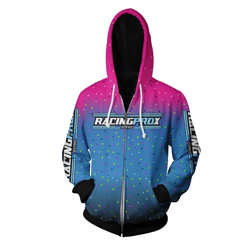 ZIPPER JAKET RACING PROX SERIES TEN FULLPRINT