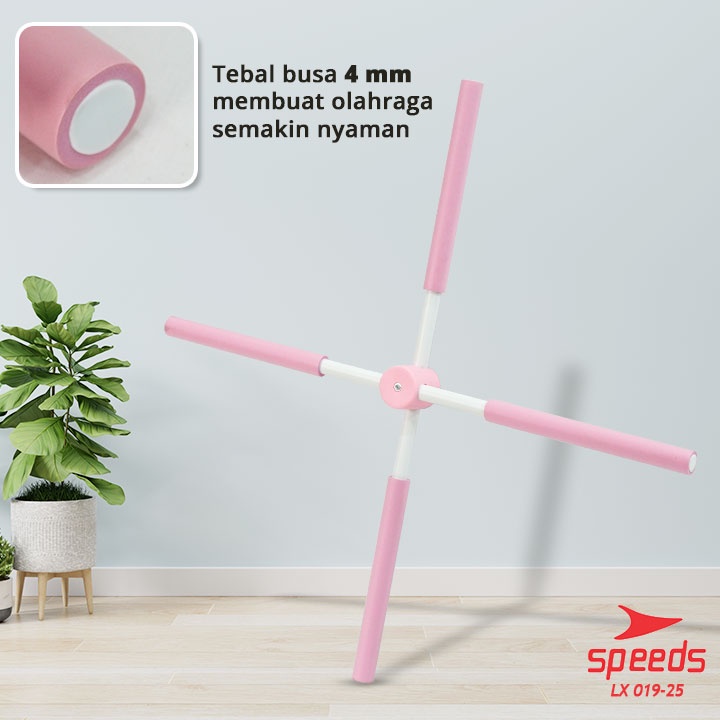 SPEEDS Yoga Stick  Yoga Body Stick Pilates Tongkat Yoga Alat Olahraga Penegak Punggung 019-25-1