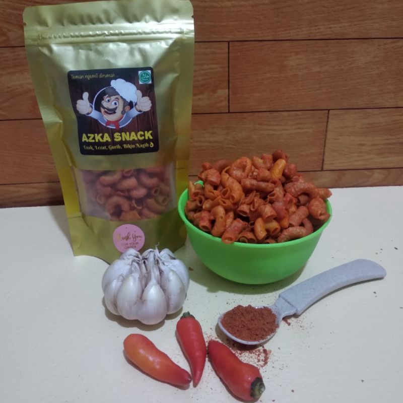 

Makanan Ringan Snack Makaroni Bantet Makaroni Pedas Makaroni Khas Tasikmalaya Kemasan 35gr 50gr 90gr